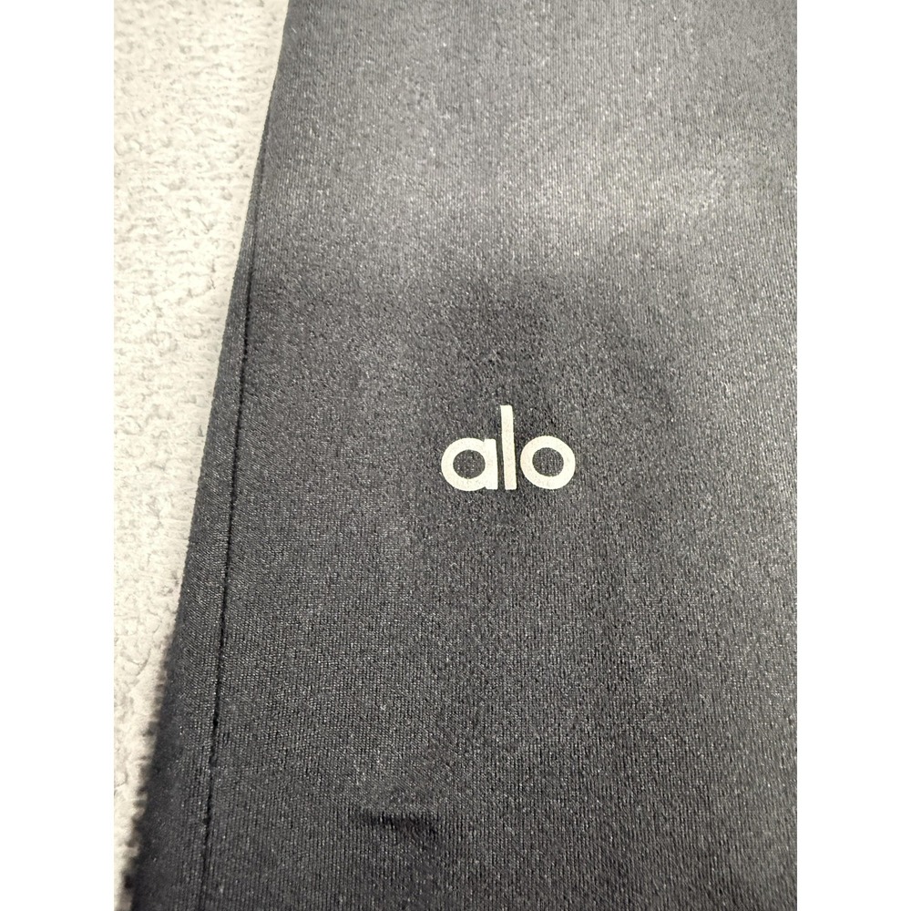 ALO Pants Mens 2XL Black Jersey Joggers Sweatpants Elastic Waist Yoga Athletic - Picture 8 of 8